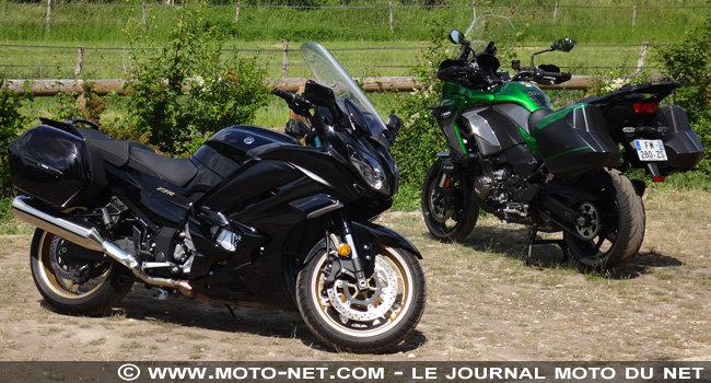 Duel Versys 1000 Vs FJR1300 : le maxitrail routier a tué le Sport GT ?