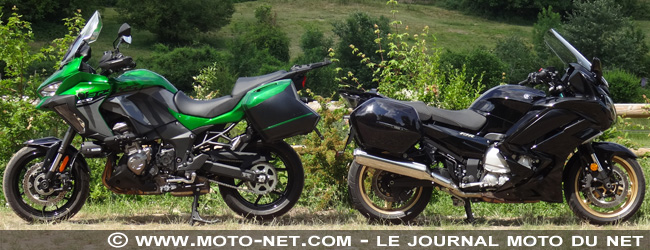 Duel Versys 1000 Vs FJR1300 : le maxitrail routier a tué le Sport GT ?