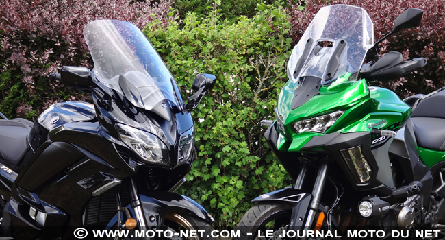 Duel Versys 1000 Vs FJR1300 : le maxitrail routier a tué le Sport GT ?