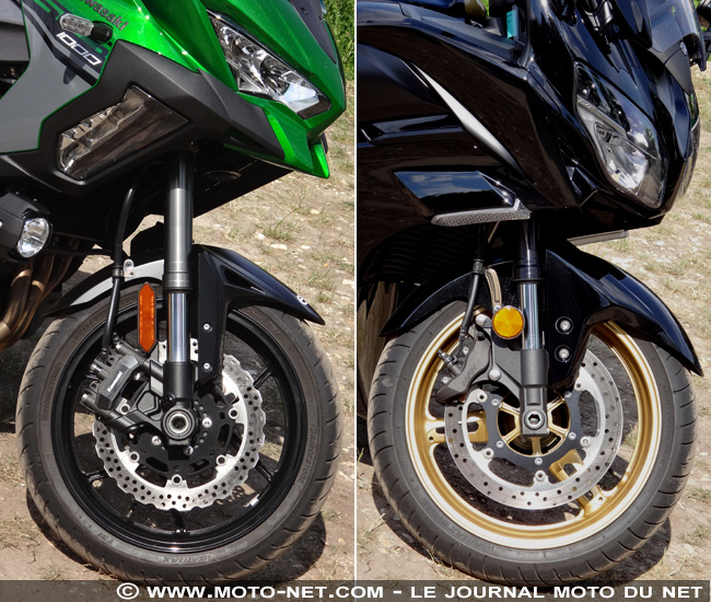Duel Versys 1000 Vs FJR1300 : le maxitrail routier a tué le Sport GT ?