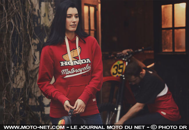 Vetements Honda lance une gamme de vetements moto vintage