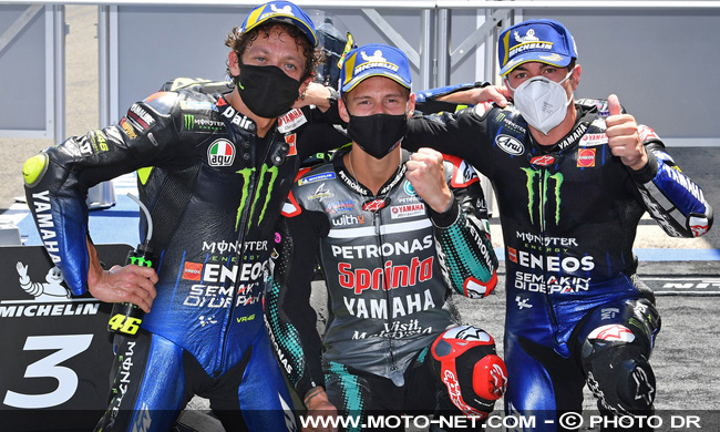  GP d'Andalousie : Rossi presse Yamaha et soulève son 235ème trophée 