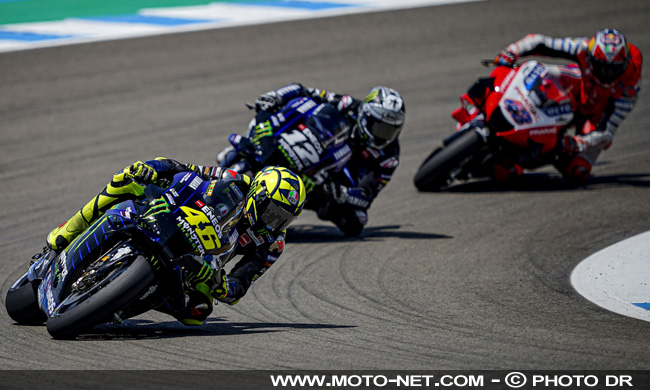  GP d'Andalousie : Rossi presse Yamaha et soulève son 235ème trophée 