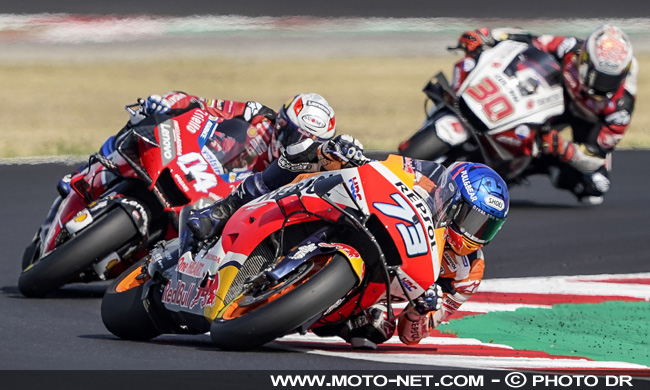  Les pilotes s'expliquent après le GP d'Émilie Romagne MotoGP 2020 