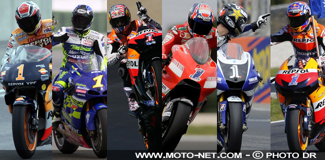  Le MotoGP 2021 sur un plateau : les 22 pilotes qui veulent devenir le n°1