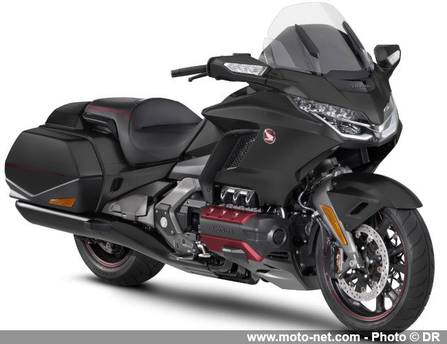 Petites évolutions et nouveaux coloris pour la Goldwing 2020