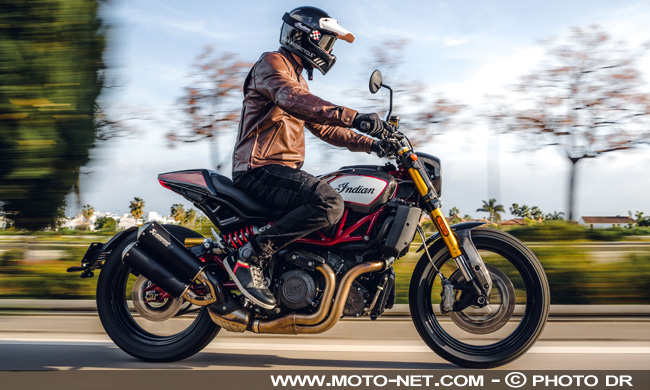  FTR Carbon et Scout Bobber Sixty : Indian travaille ses gammes 