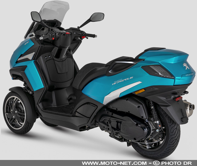  Metropolis 2020, le renouveau du scooter trois-roues chez Peugeot ?