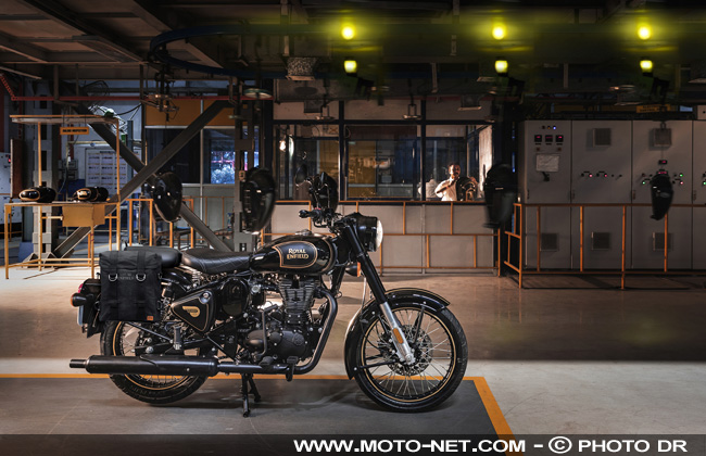  Classic Tribute Black : le mono 500 de Royal Enfield va cesser de battre 