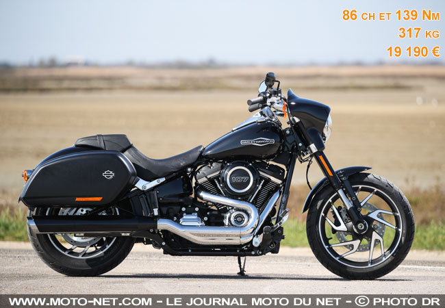 Custom Essai Harley Davidson Sport Glide 2021 cruiser ou