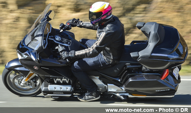  Essai GoldWing Tour DCT 2021 : Honda cajole ses clients et leur moitié