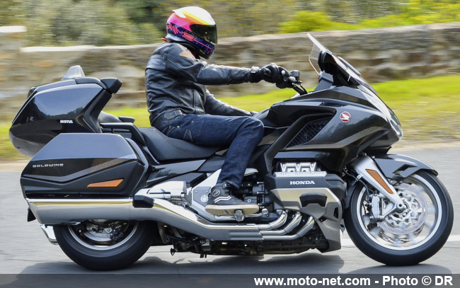  Essai GoldWing Tour DCT 2021 : Honda cajole ses clients et leur moitié