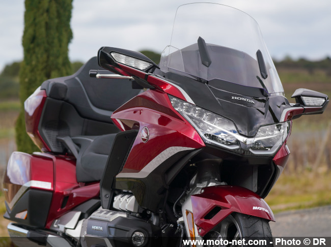  Essai GoldWing Tour DCT 2021 : Honda cajole ses clients et leur moitié