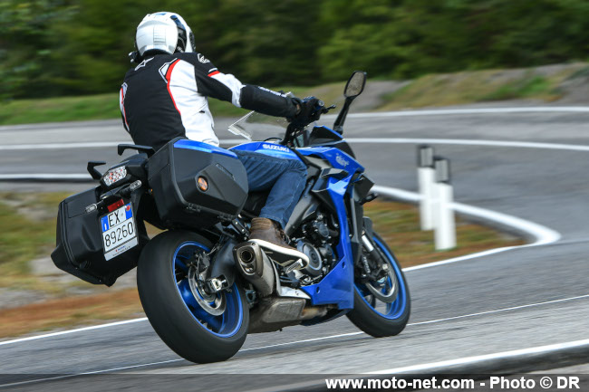 Essai GSX-S1000GT : une Suzuki pour mettre du Gaz et se mettre au Tourisme