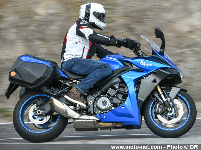 Essai GSX-S1000GT : une Suzuki pour mettre du Gaz et se mettre au Tourisme
