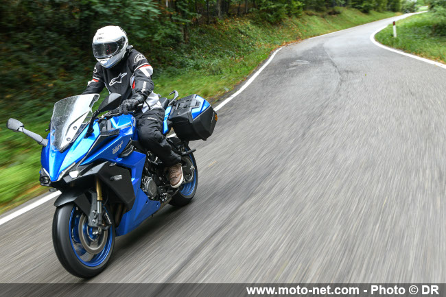 Essai GSX-S1000GT : une Suzuki pour mettre du Gaz et se mettre au Tourisme