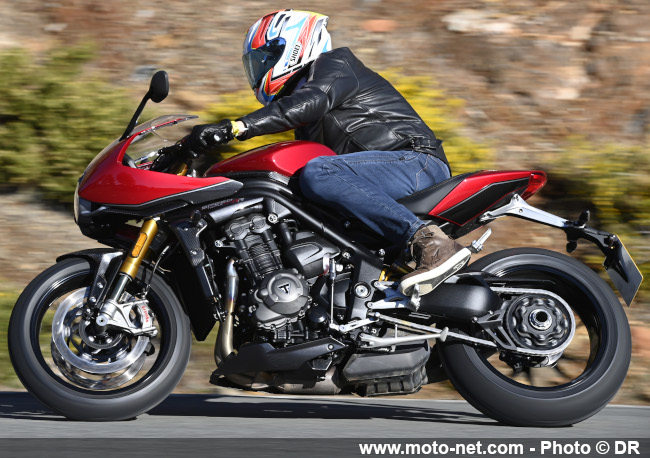  Essai Speed Triple RR : le maxiroasdter Triumph en Road Racer 