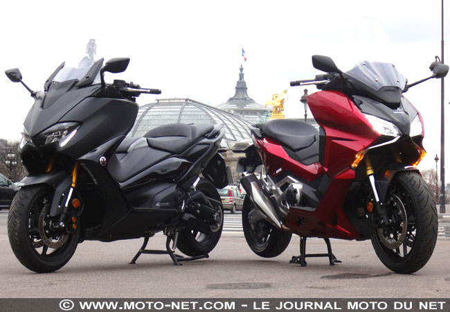  Coup de pub Forza 750 : Honda chambre Yamaha et son best-seller Tmax 560