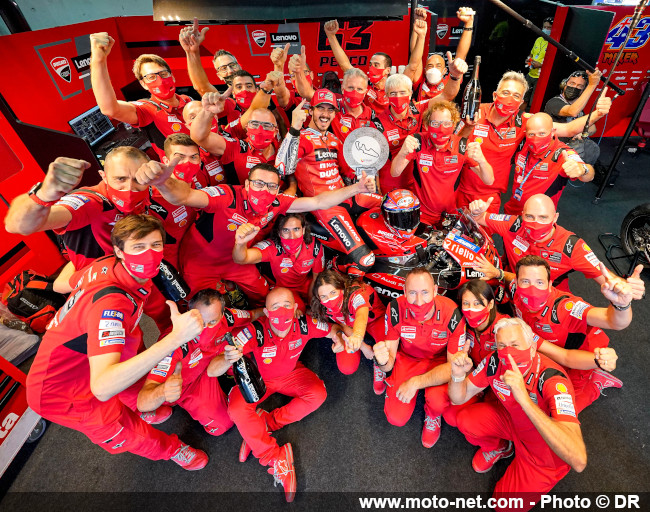  Réactions des pilotes au haletant Grand Prix d’Aragon 2021