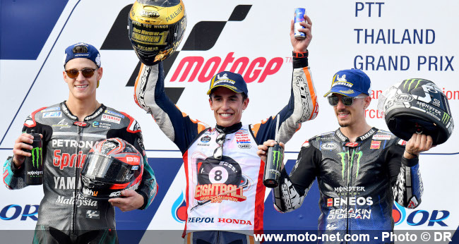  Le Grand Prix de Thaïlande MotoGP 2021 annulé, peut-être remplacé