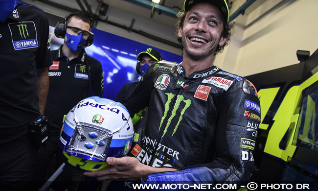 Valentino Rossi dévoile ses nouvelles couleurs pour 2021... et ses dernières ?