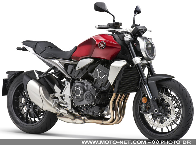  Nouvelles lignes et alignement sur Euro5 pour la Honda CB1000R 2021