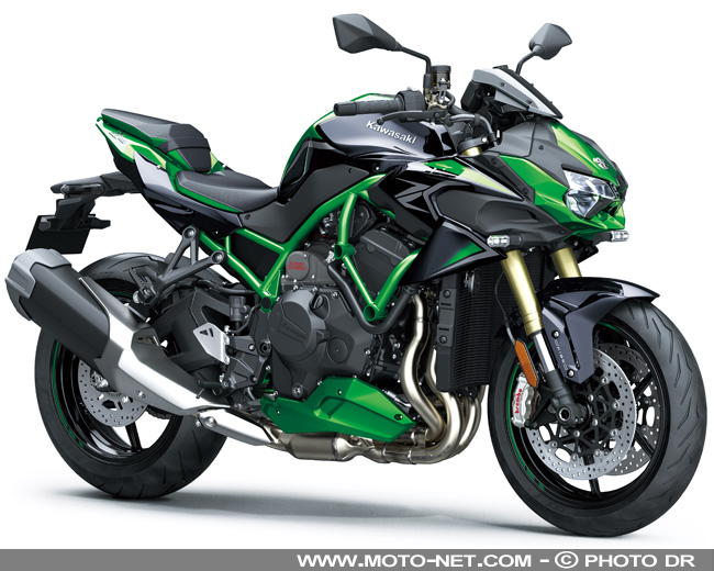  Kawasaki Z H2 SE : le roadster toujours compressé, plus sophistiqué