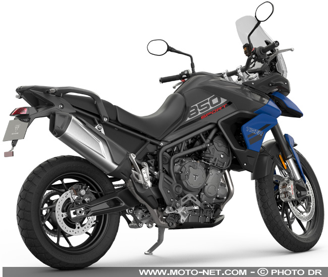  Tiger 850 Sport : un petit frère pour les trails 900 de Triumph 