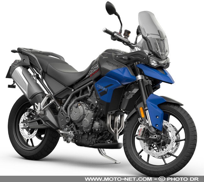  Tiger 850 Sport : un petit frère pour les trails 900 de Triumph 