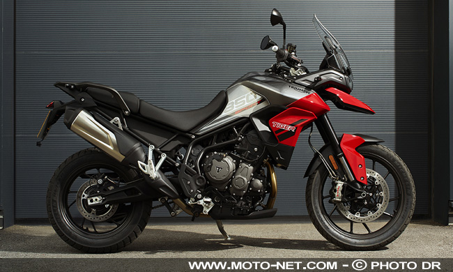  Tiger 850 Sport : un petit frère pour les trails 900 de Triumph 