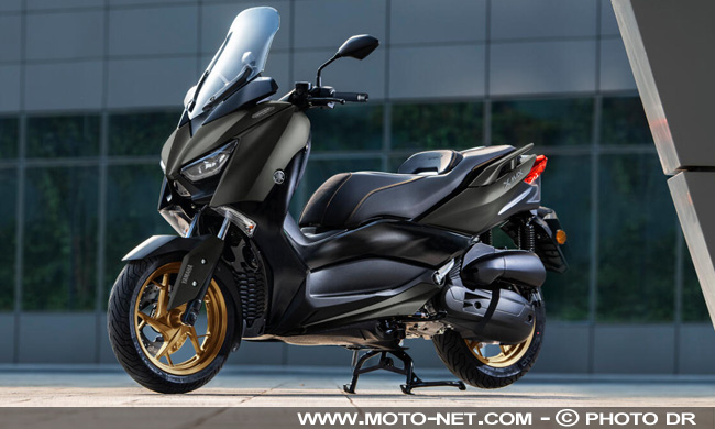  Scooters Yamaha 2021 : nouveau Xmax 125, Xmax 300 Euro5 et Tmax Tech Max