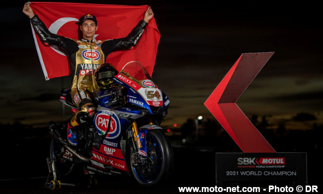  Toprak Razgatlioglu boucle le grand chelem de Yamaha en WSBK, WSSP et MotoGP 2021