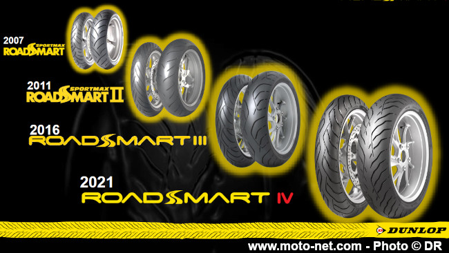 Essai pneu moto Sport Touring : Dunlop RoadSmart IV