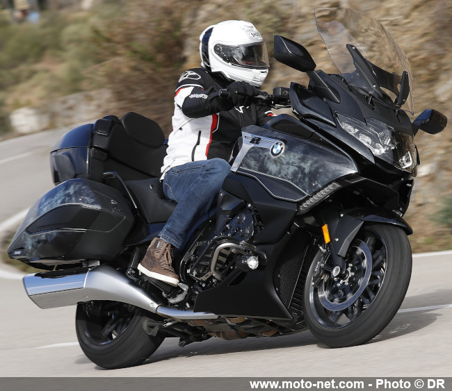 Essai K1600GT, GTL, Bagger, Grand America : la 4K du touring moto selon BMW