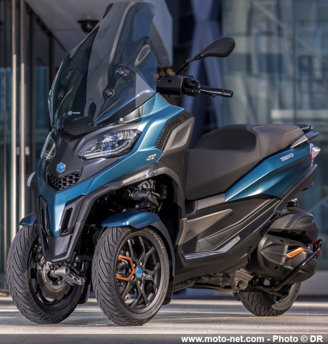 Essai Piaggio MP3 350 et 500 HPE: Premier test des nouveaux MP3