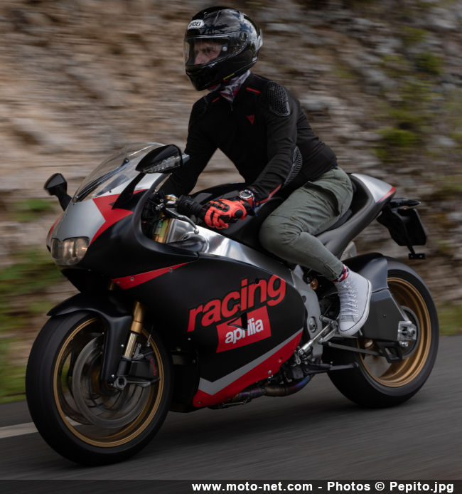 Prépa moto RS/V4 : une Aprilia RSV4 rend hommage à la RS250