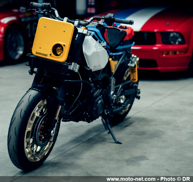  FTR AMA et Black Swan : deux prépas extras du Workhorse Speed Shop