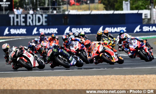 Réactions des pilotes MotoGP au frustrant Grand Prix de France 2022