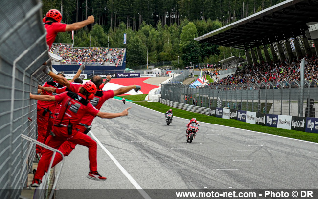 Réactions des pilotes MotoGP au captivant Grand Prix d'Autriche 2022