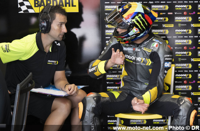 Luca Marini rempile sur la Ducati du team VR46 avec Marco Bezzecchi