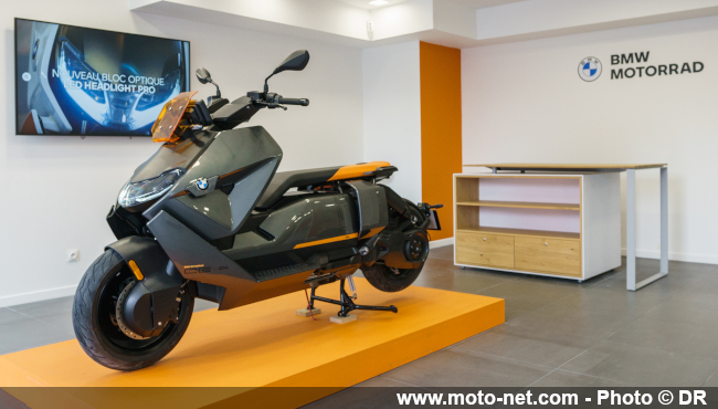  Le scooter électrique BMW CE 04 bientôt en concession... et au commissariat ?