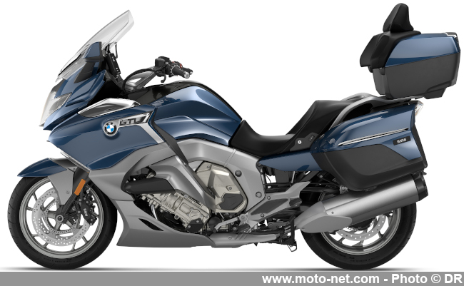  Les routières BMW K1600 et leur 6-cylindres adoptent les nouvelles normes