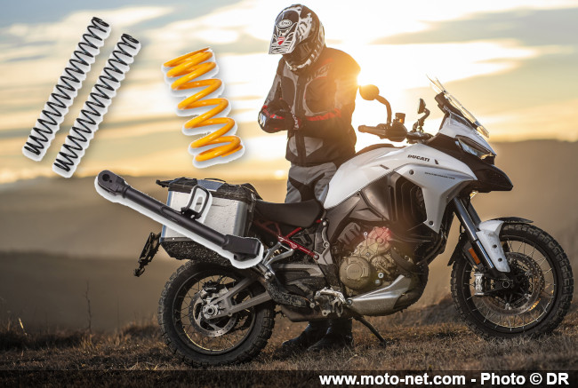  Mises à jour pour la Multistrada V4 en 2022, grand tournée pour la DesertX