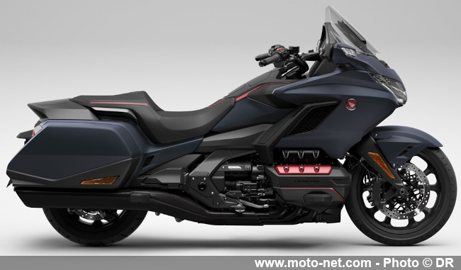  Nouveaux coloris 2022 pour les Rebel 500 et 1100, Goldwing DCT standard et Tour