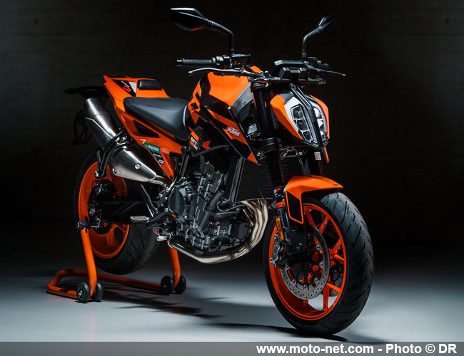  Livrée GP pour la 890 Duke en 2022, coloris Superduke pour la 890 Duke R