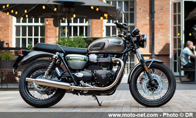  Gold Line Edition : Triumph enrichit sa gamme Modern Classics en 2022