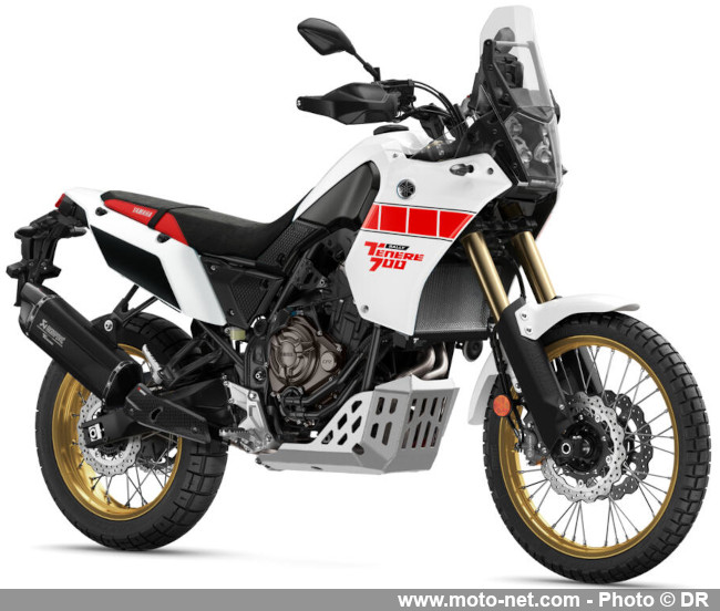  Deux nouveaux coloris 2022 pour la Ténéré 700... et un prototype de Raid !