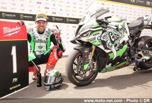 Tous les résumés et résultats des courses moto du Tourist Trophy 2022