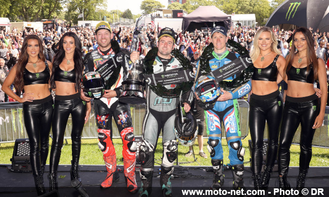 Nouvelles victoires de Hickman et Dunlop au TT, nouveau drame aussi
