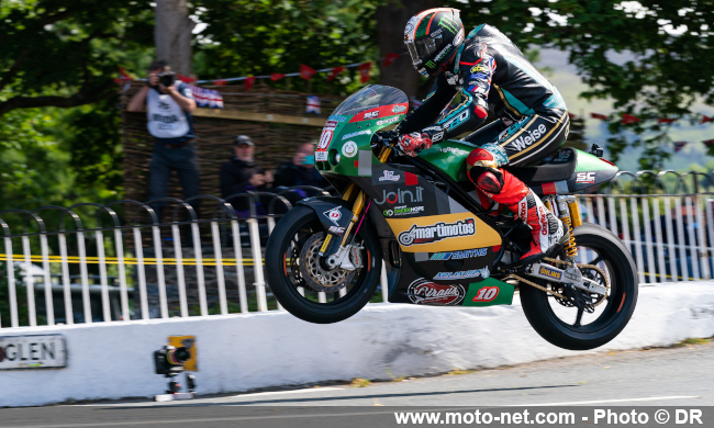 Hickman vainqueur en Supertwin au TT, son coéquipier Pierre-Yves Bian 4ème !